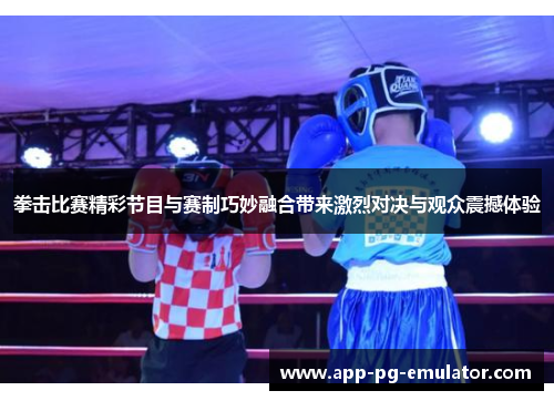 拳击比赛精彩节目与赛制巧妙融合带来激烈对决与观众震撼体验