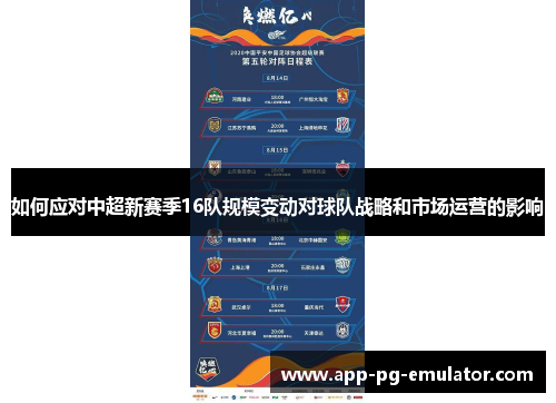 如何应对中超新赛季16队规模变动对球队战略和市场运营的影响