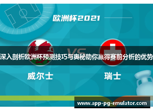 深入剖析欧洲杯预测技巧与奥秘助你赢得赛前分析的优势